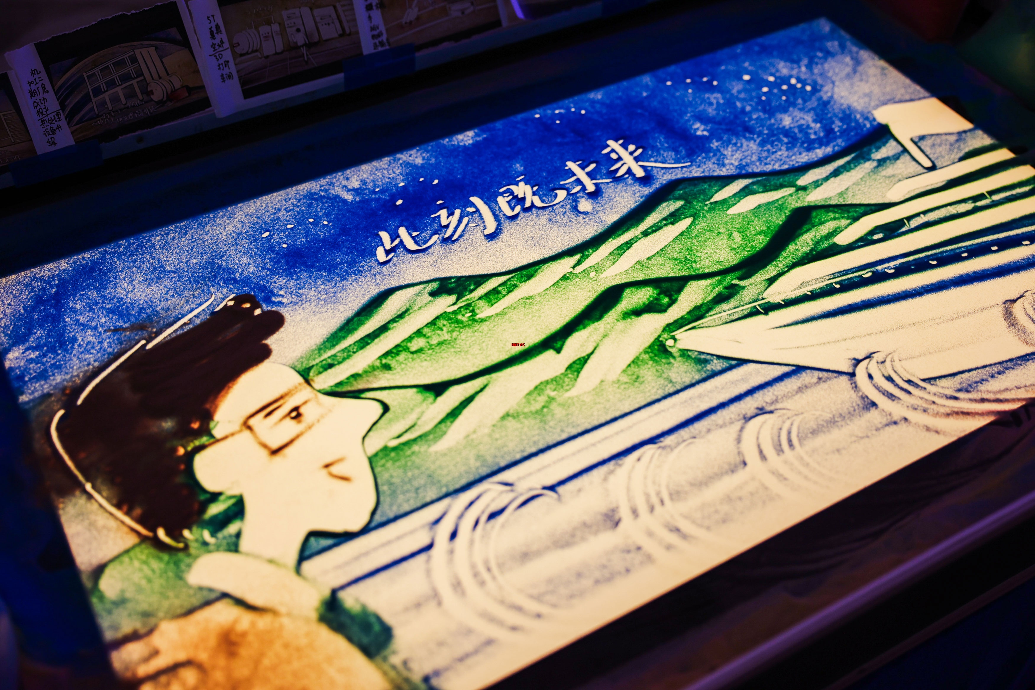 沙畫定制節(jié)目表演